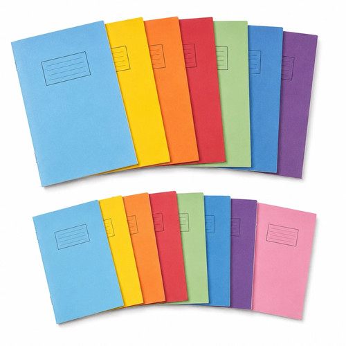 Silvine a5 exercise books - /,