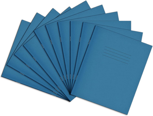 5 exercise books - x,