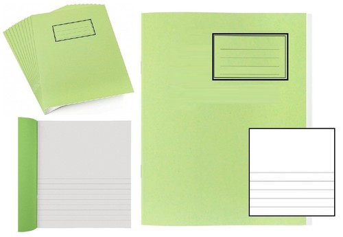 Exercise books lined with - books,