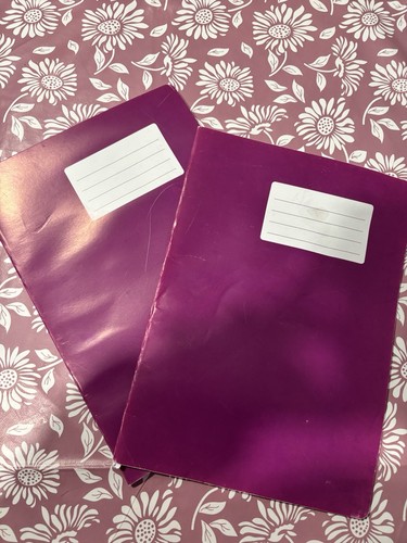 Purple plain cover exercise - plain,