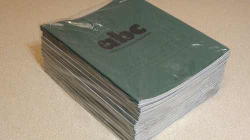 School exercise books - 25,