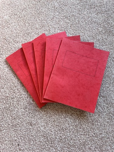 Five notebooks exercise - five,
