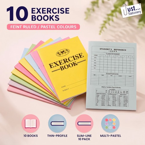 Exercise books pack of - pack,