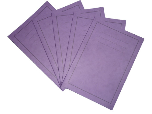 Exercise books 5 purple - books,