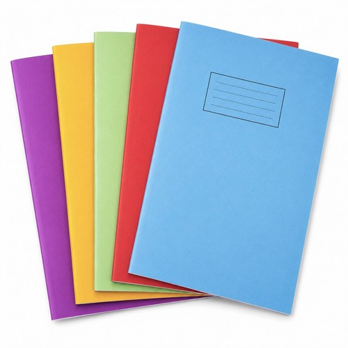Silvine a5 exercise books - silvine, /